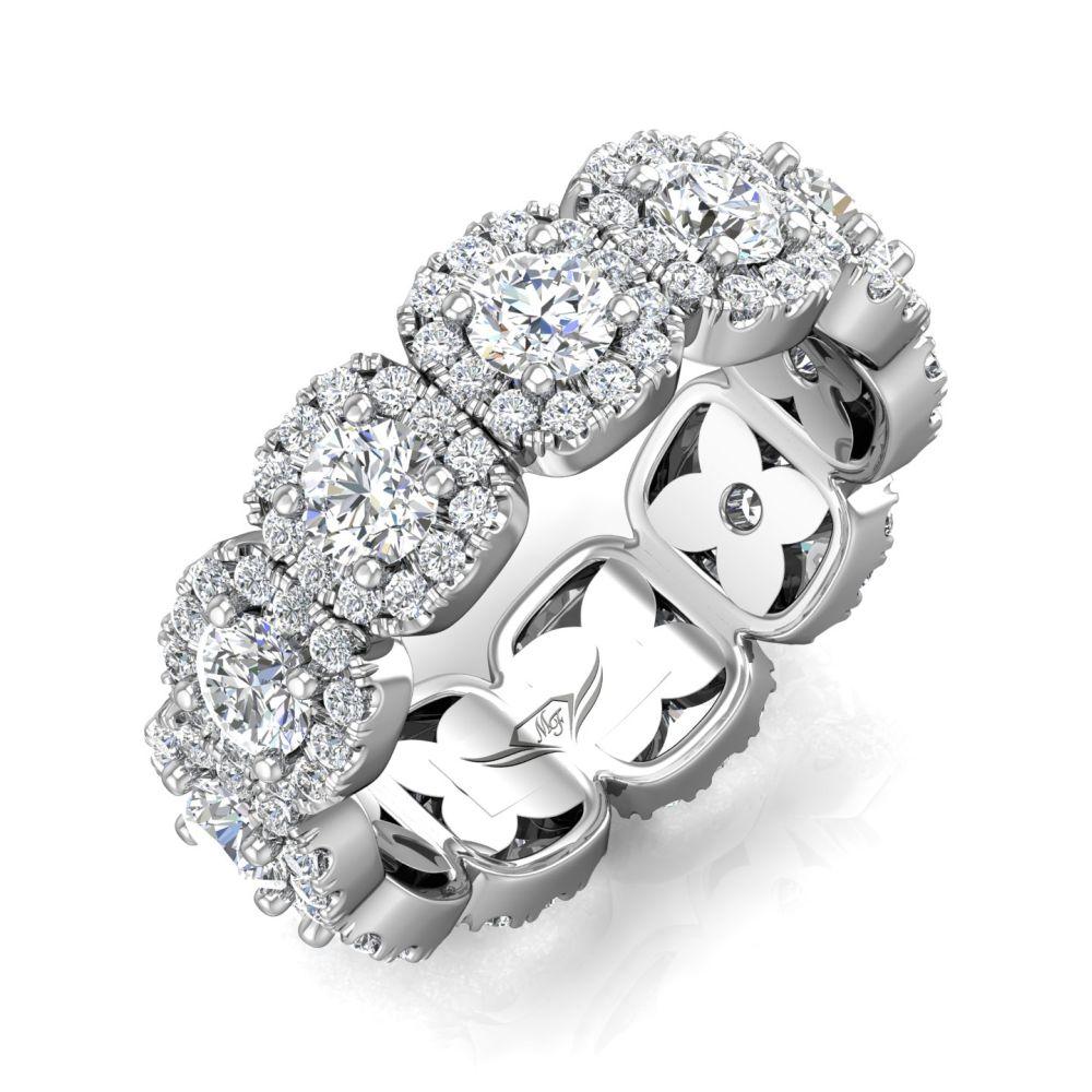 Vincents Fine Jewelry | Martin Flyer | Shared Prong Anniversary Band