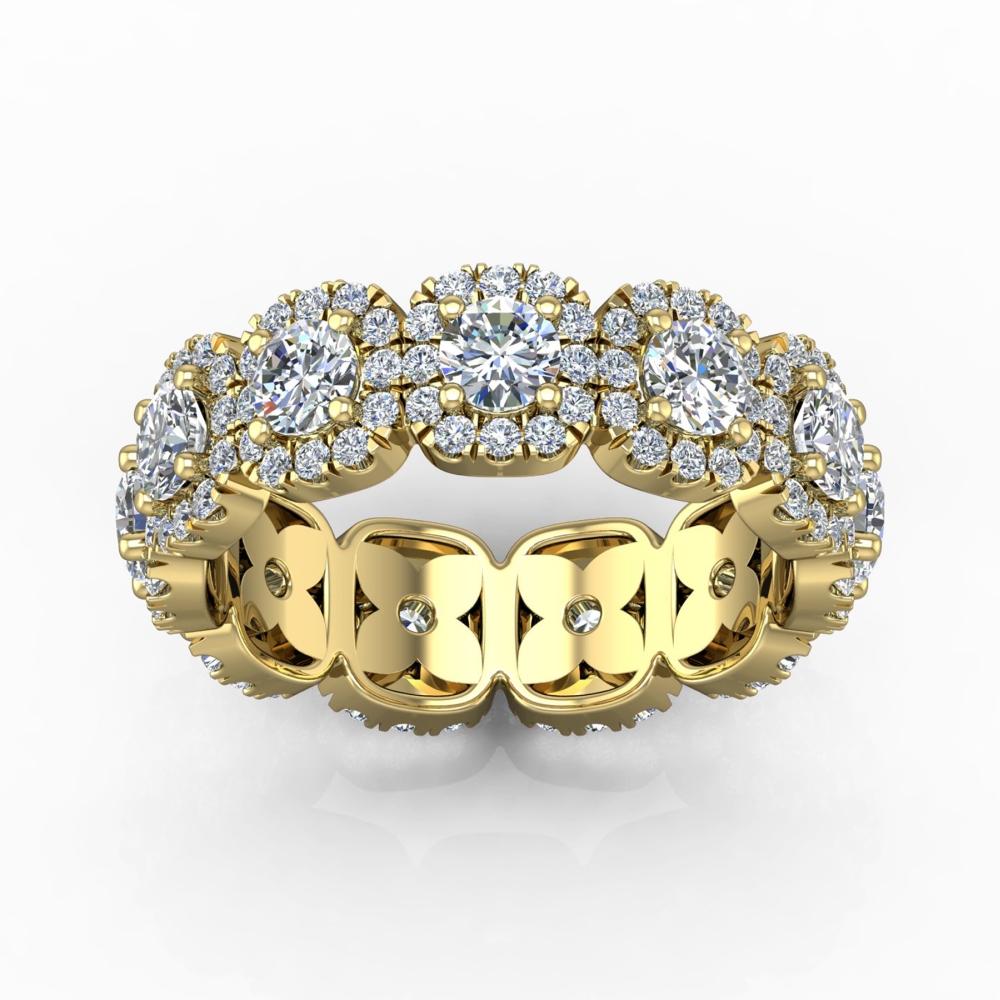 Vincents Fine Jewelry | Martin Flyer | Shared Prong Anniversary Band