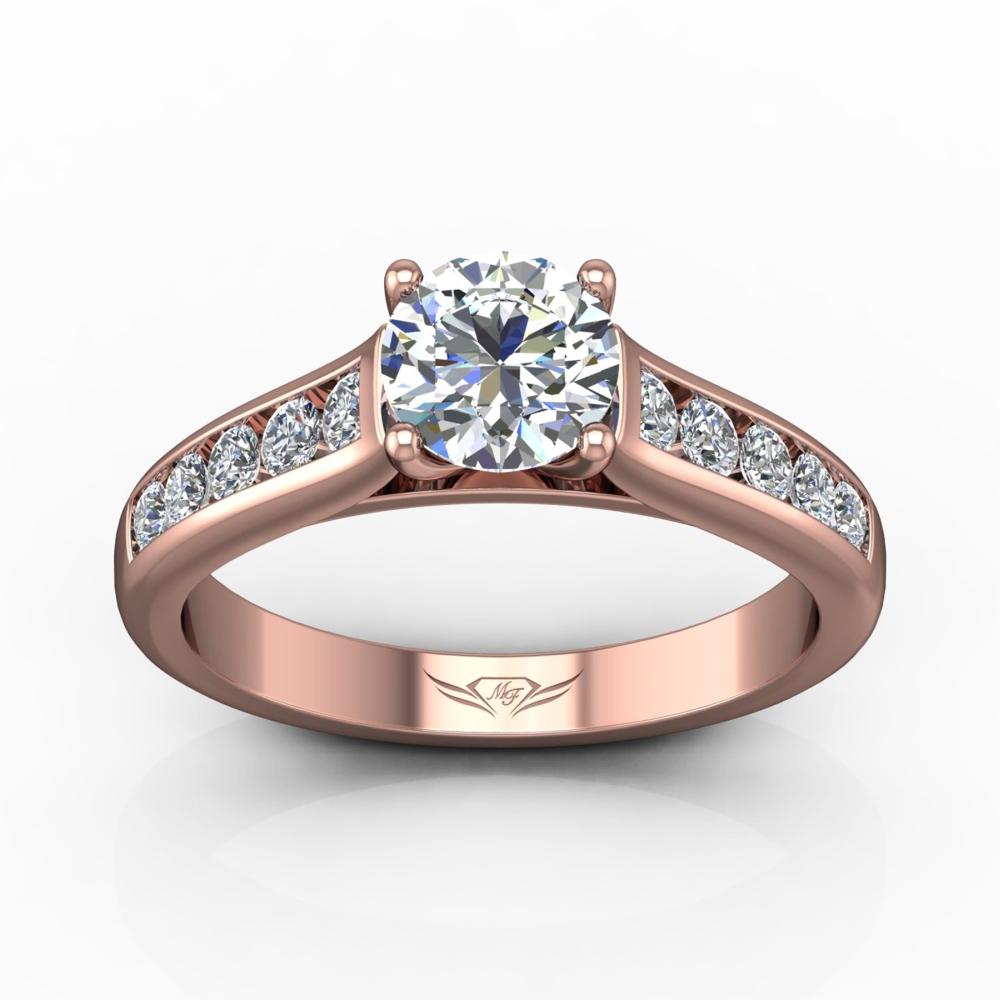 Vincents Fine Jewelry | Martin Flyer | Channel Engagement Ring