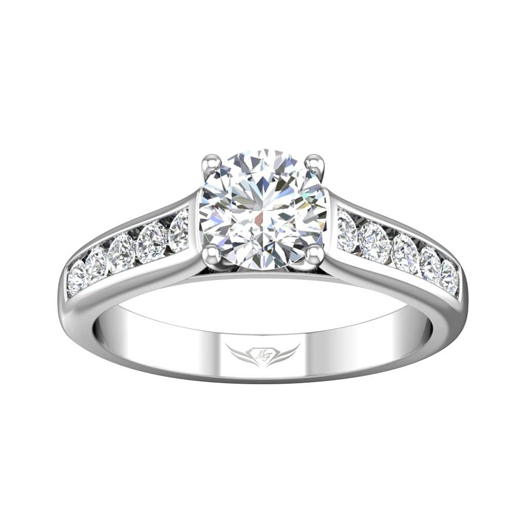 Vincents Fine Jewelry | Martin Flyer | Channel Engagement Ring