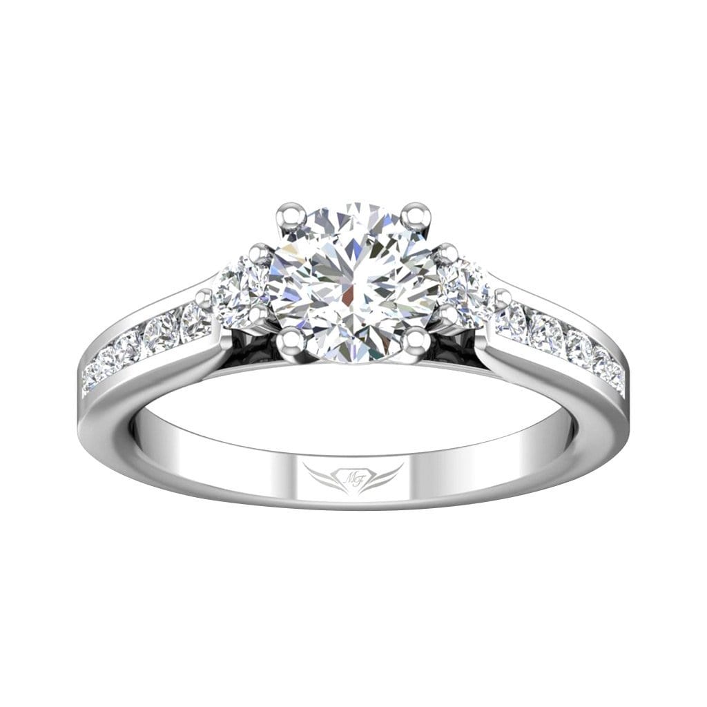 Vincents Fine Jewelry | Martin Flyer | Channel Engagement Ring