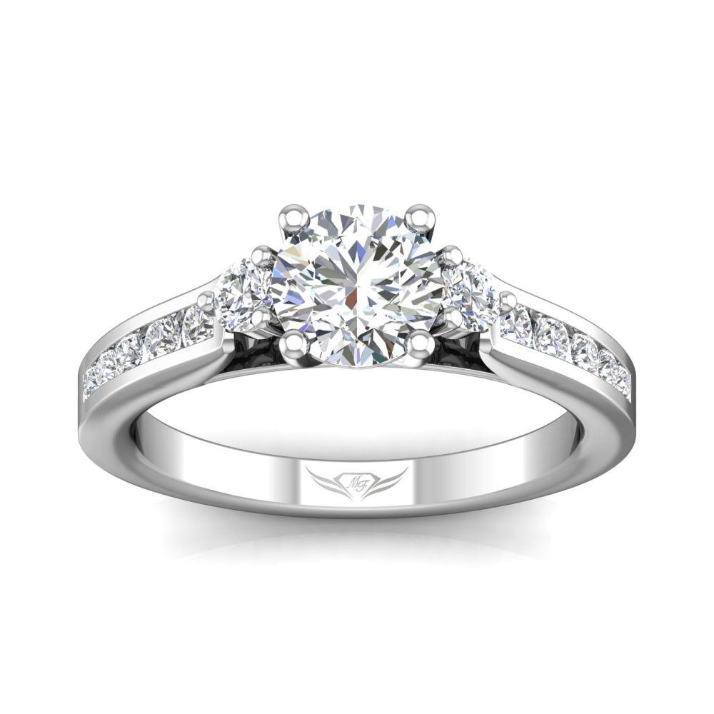 Vincents Fine Jewelry | Martin Flyer | Channel Engagement Ring