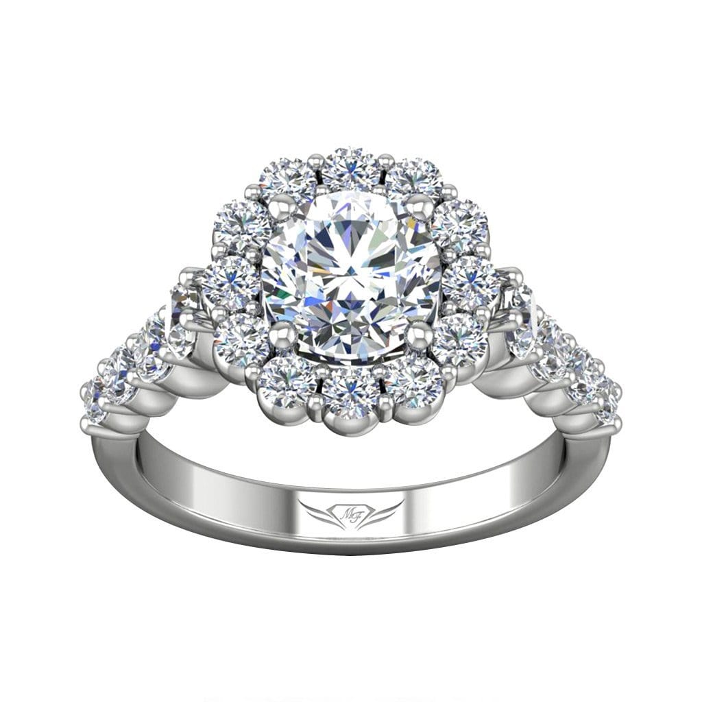 Vincents Fine Jewelry | Martin Flyer | Shared Prong Engagement Ring