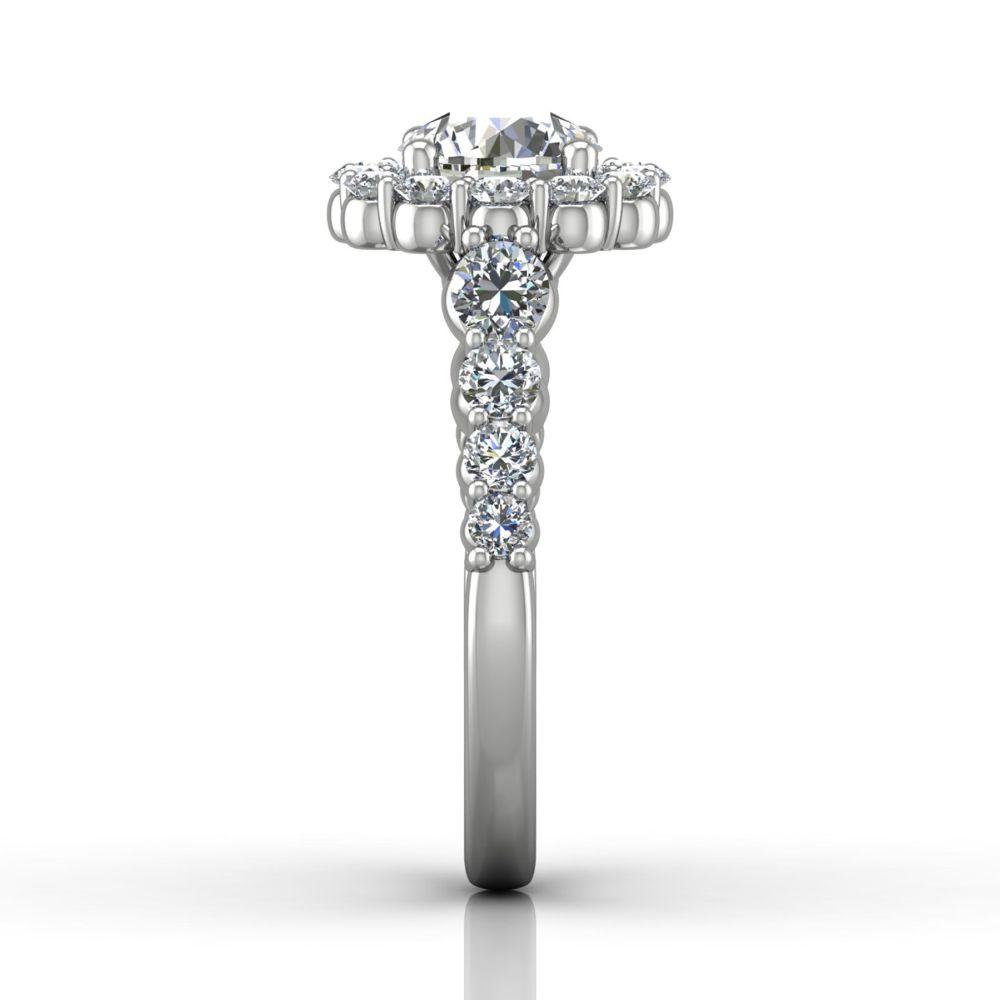 Vincents Fine Jewelry | Martin Flyer | Shared Prong Engagement Ring