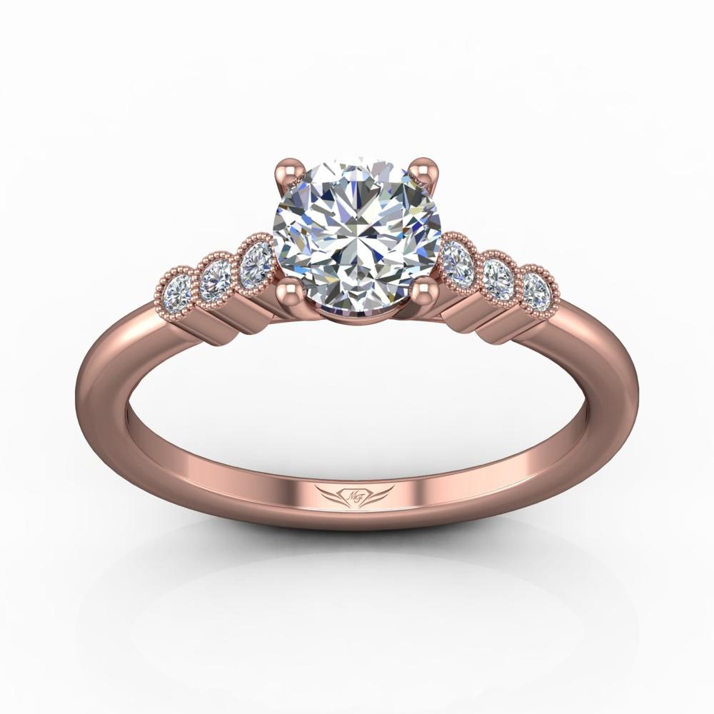 Vincents Fine Jewelry | Martin Flyer | Channel Engagement Ring