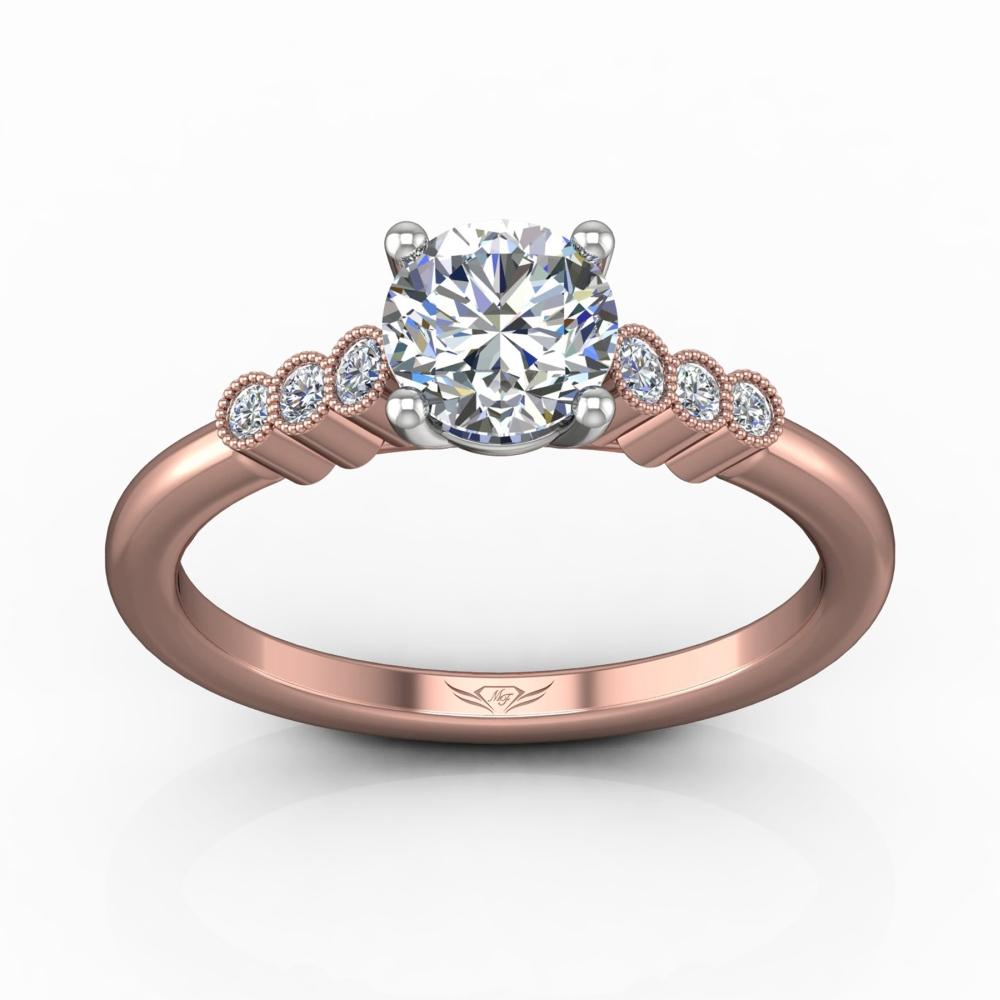 Vincents Fine Jewelry | Martin Flyer | Channel Engagement Ring