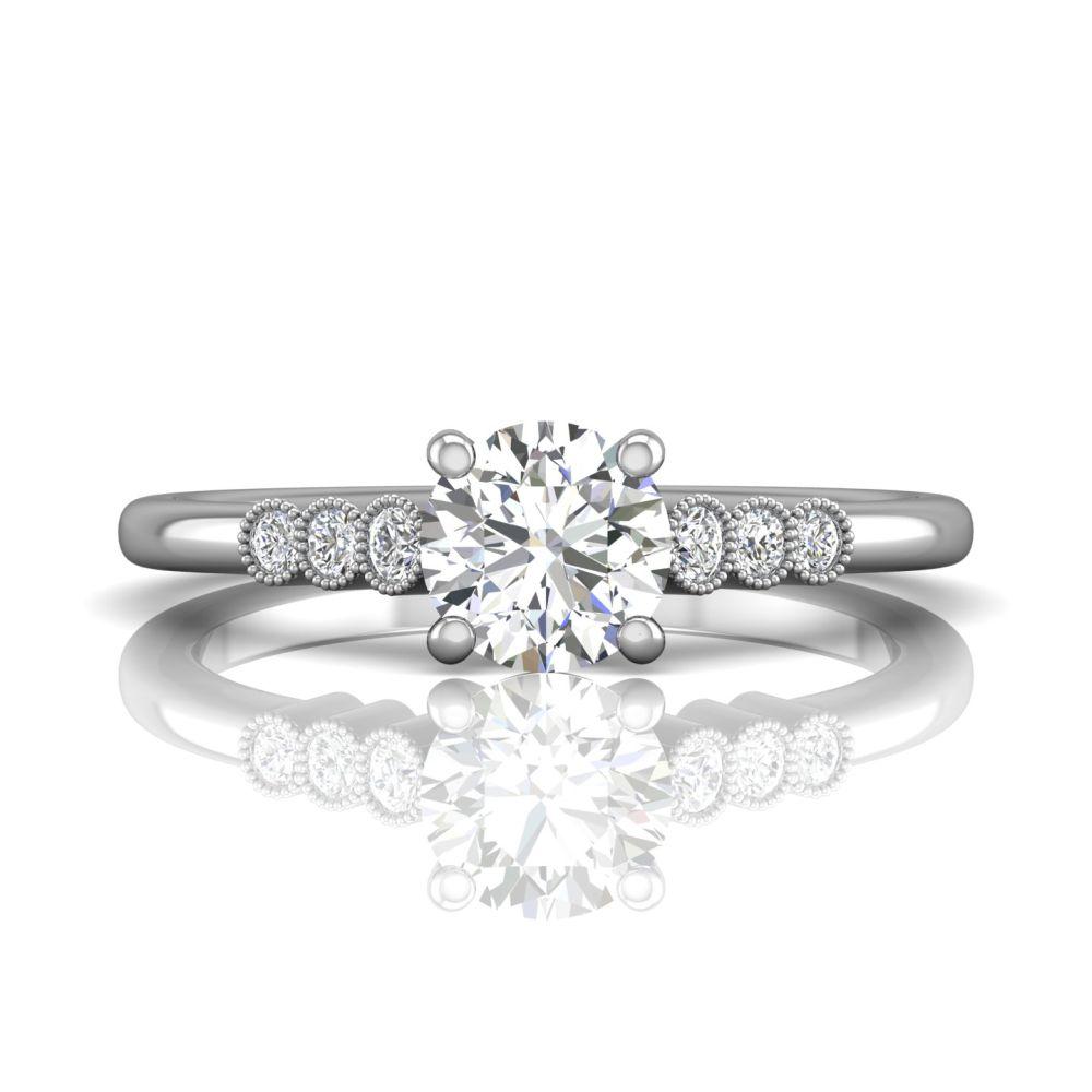 Vincents Fine Jewelry | Martin Flyer | Channel Engagement Ring