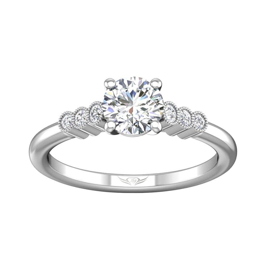 Vincents Fine Jewelry | Martin Flyer | Channel Engagement Ring