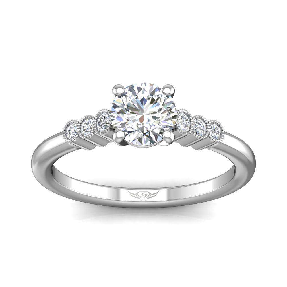 Vincents Fine Jewelry | Martin Flyer | Channel Engagement Ring