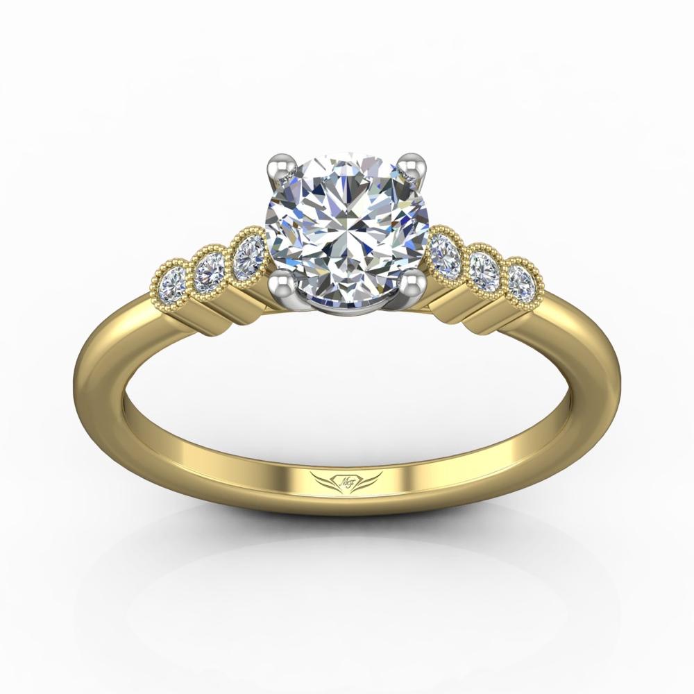 Vincents Fine Jewelry | Martin Flyer | Channel Engagement Ring