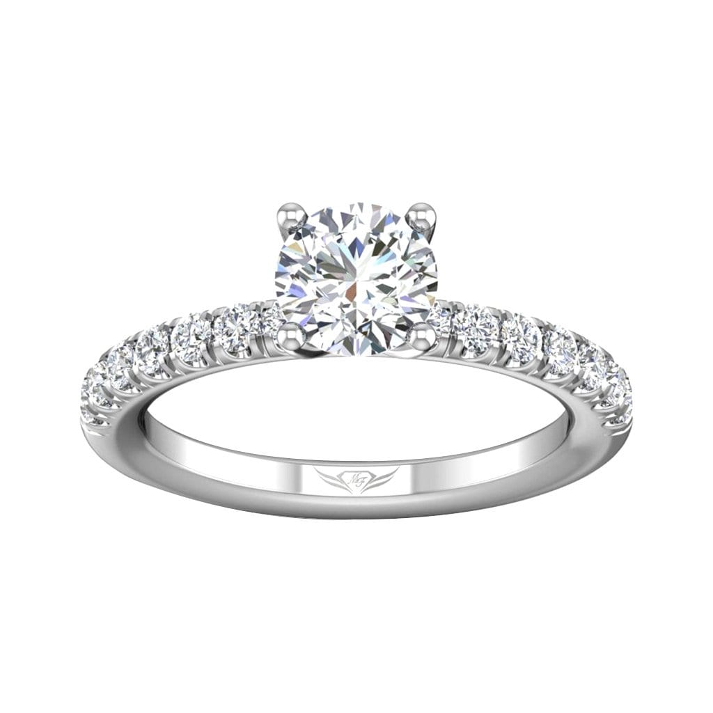 Vincents Fine Jewelry | Martin Flyer | Micropave Engagement Ring