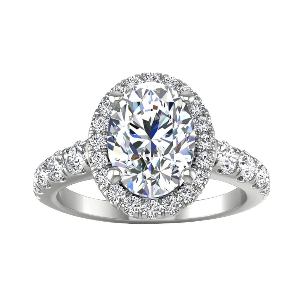 Vincents Fine Jewelry | Martin Flyer | Non Brand Cutdown Micropave Engagement Ring