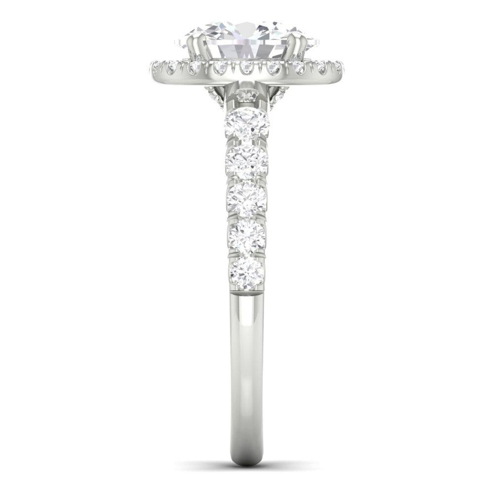 Vincents Fine Jewelry | Martin Flyer | Non Brand Cutdown Micropave Engagement Ring