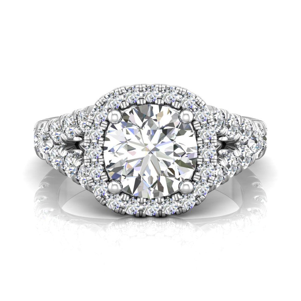 Vincents Fine Jewelry | Martin Flyer | Cutdown Micropave Halo Remount