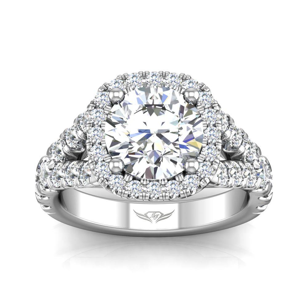 Vincents Fine Jewelry | Martin Flyer | Cutdown Micropave Halo Remount