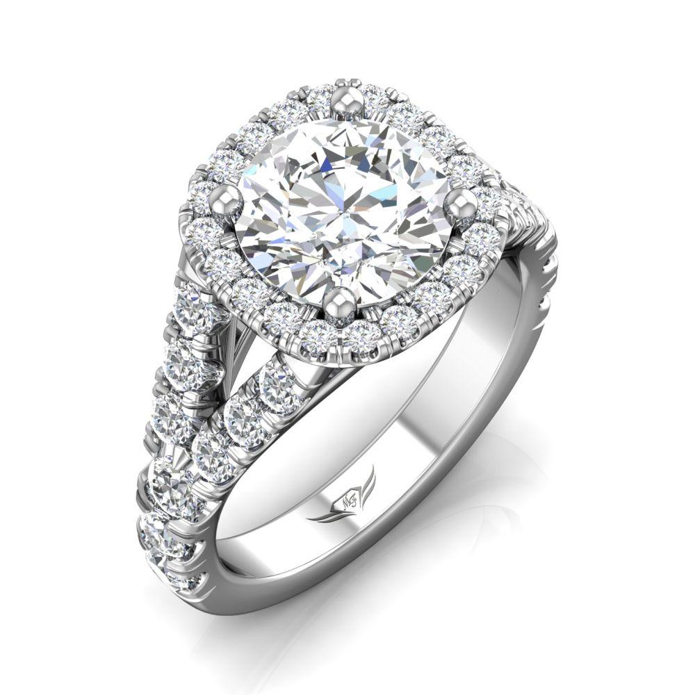 Vincents Fine Jewelry | Martin Flyer | Cutdown Micropave Halo Remount