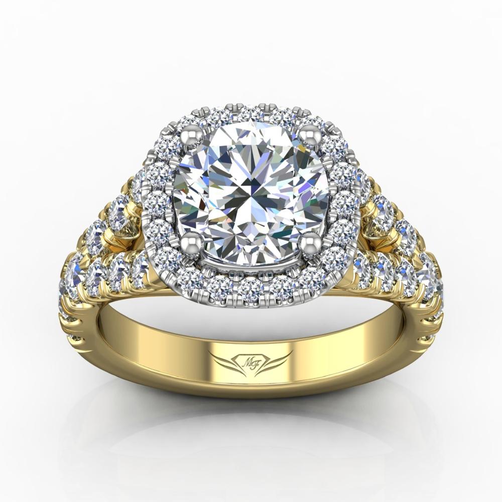 Vincents Fine Jewelry | Martin Flyer | Cutdown Micropave Halo Remount