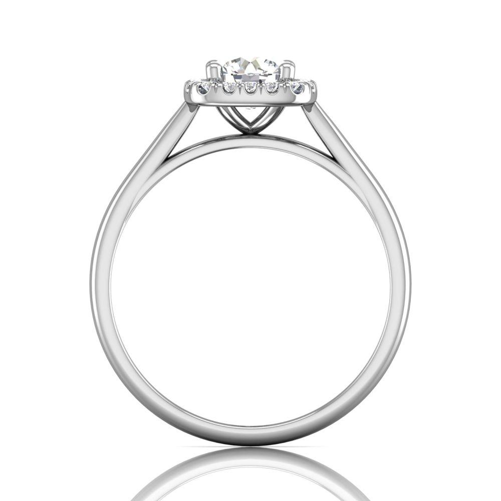 Vincents Fine Jewelry | Martin Flyer | Solitaire Halo Engagement Ring