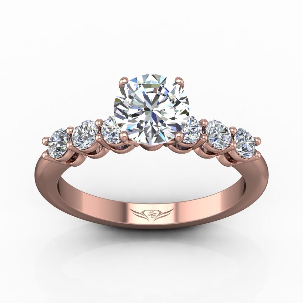 Vincents Fine Jewelry | Martin Flyer | Shared Prong Engagement Ring