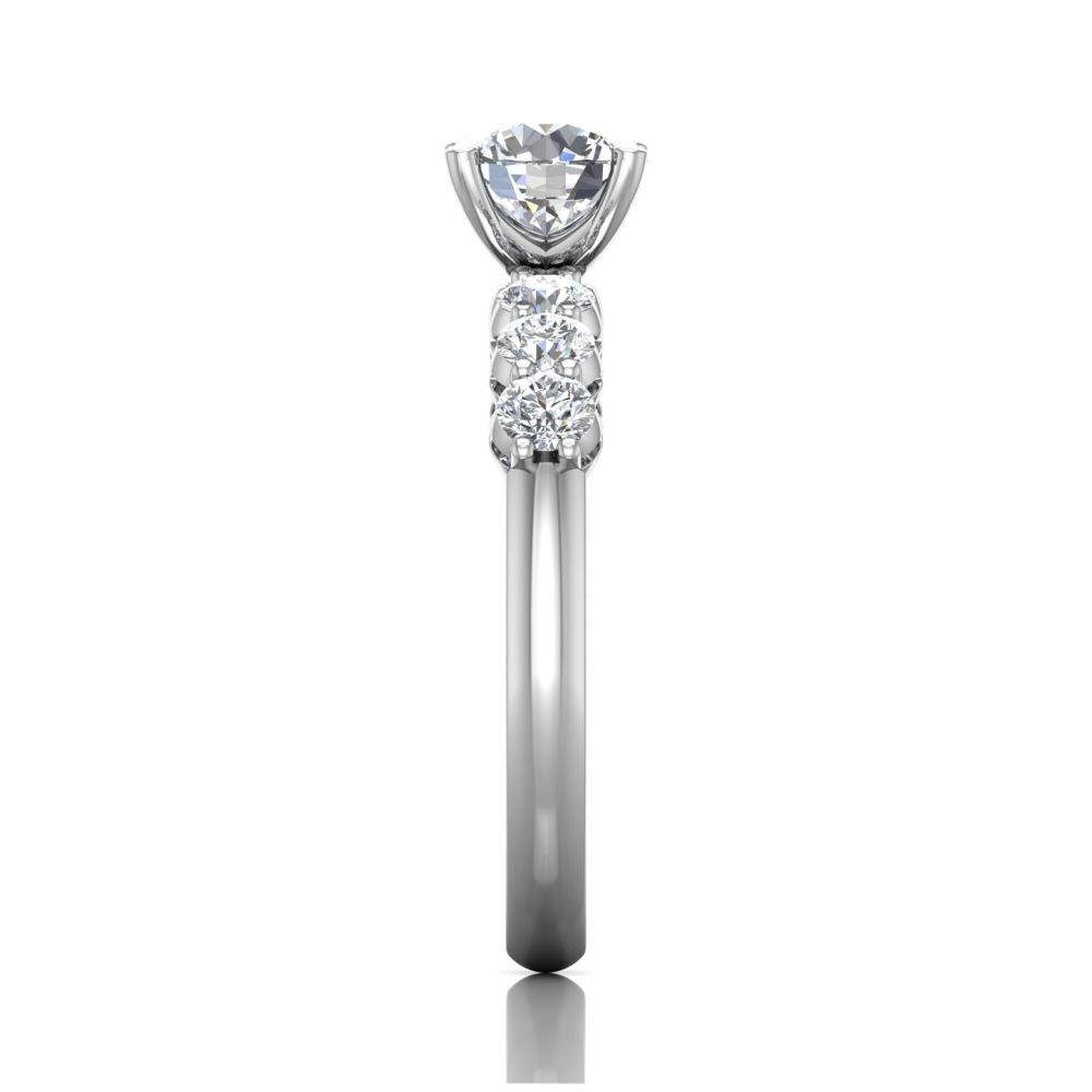 Vincents Fine Jewelry | Martin Flyer | Shared Prong Engagement Ring