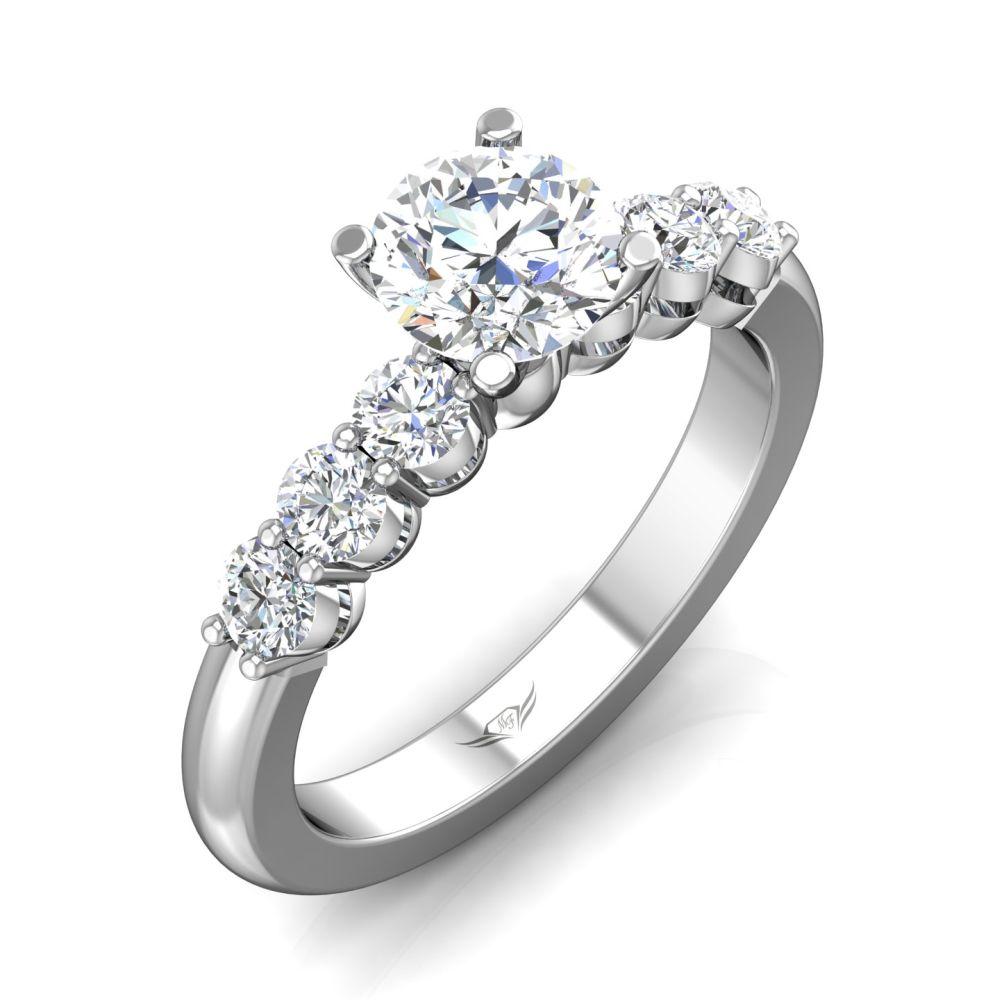 Vincents Fine Jewelry | Martin Flyer | Shared Prong Engagement Ring