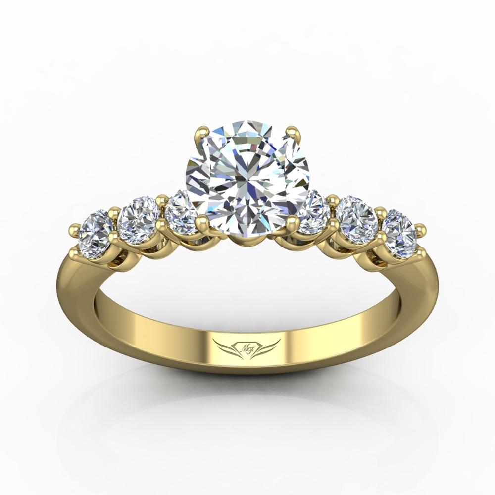 Vincents Fine Jewelry | Martin Flyer | Shared Prong Engagement Ring