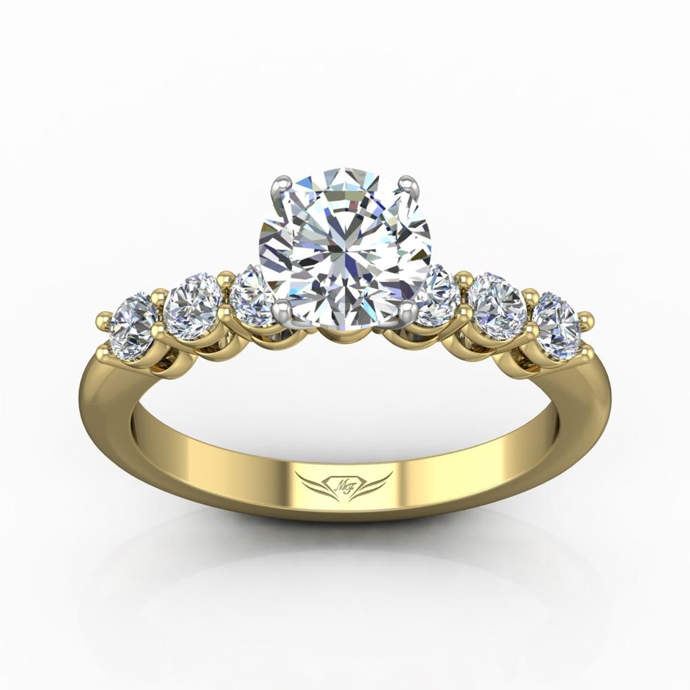 Vincents Fine Jewelry | Martin Flyer | Shared Prong Engagement Ring