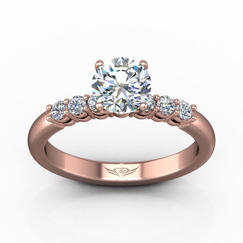 Vincents Fine Jewelry | Martin Flyer | Shared Prong Engagement Ring