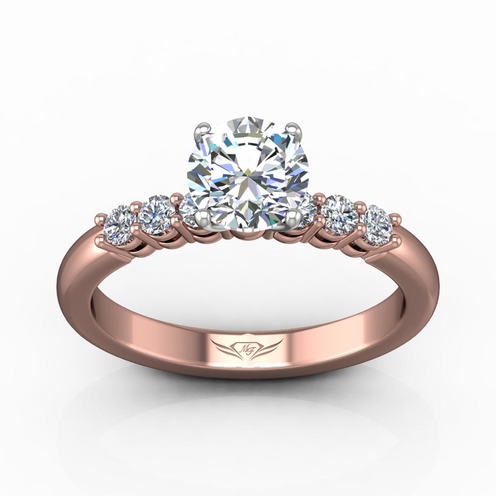 Vincents Fine Jewelry | Martin Flyer | Shared Prong Engagement Ring