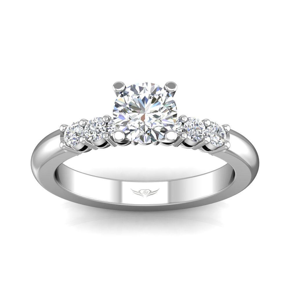 Vincents Fine Jewelry | Martin Flyer | Shared Prong Engagement Ring