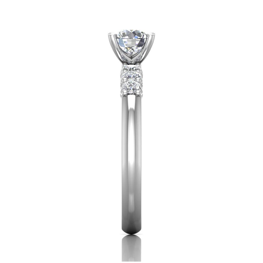 Vincents Fine Jewelry | Martin Flyer | Shared Prong Engagement Ring