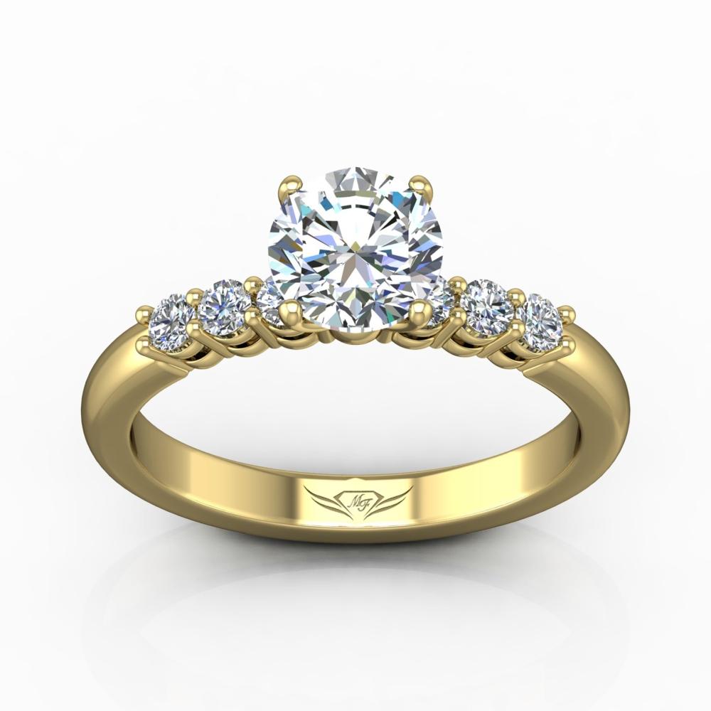 Vincents Fine Jewelry | Martin Flyer | Shared Prong Engagement Ring