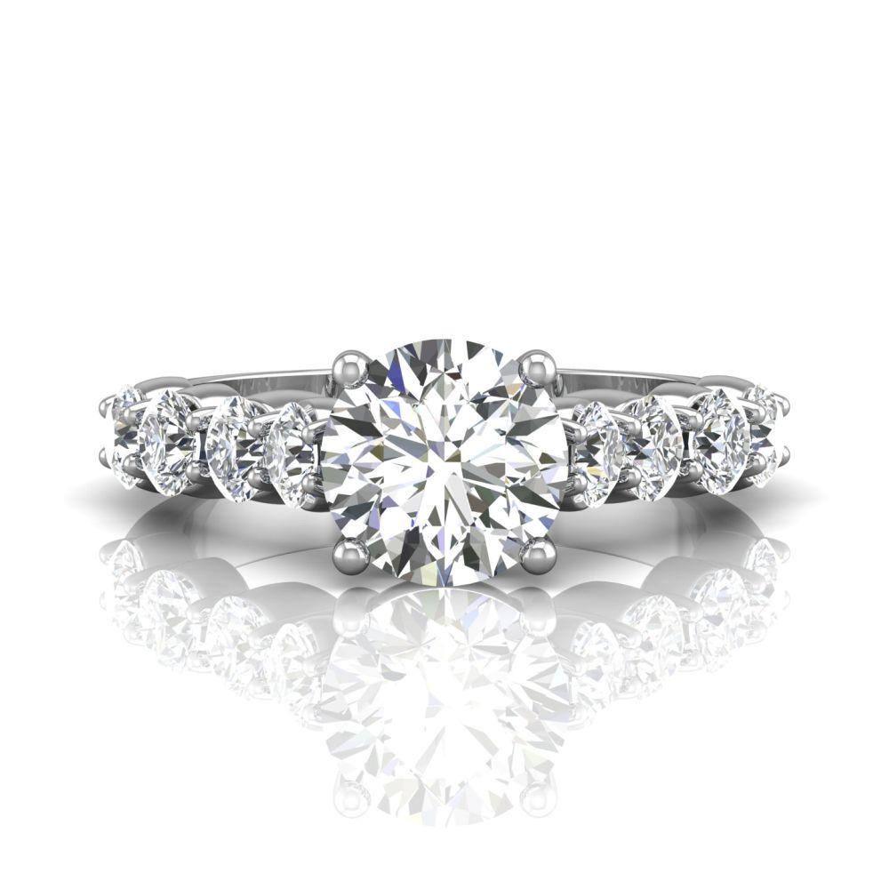 Vincents Fine Jewelry | Martin Flyer | Shared Prong Remount