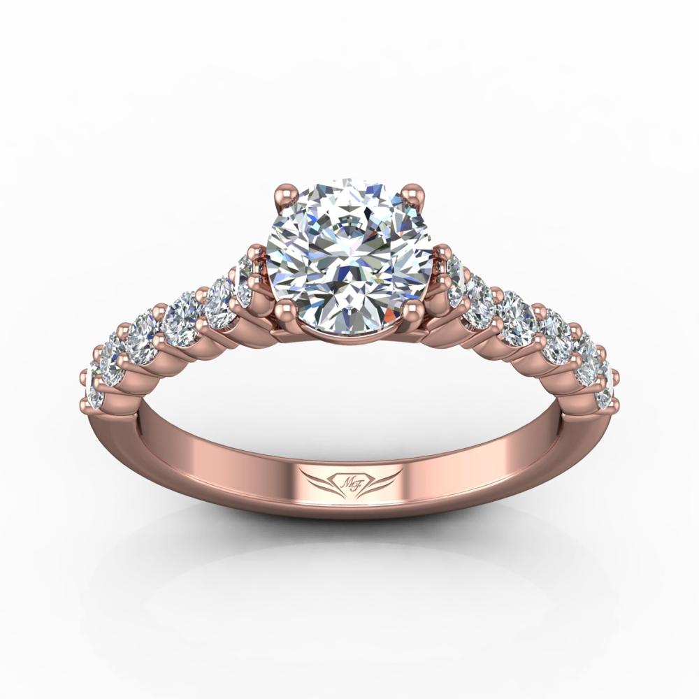 Vincents Fine Jewelry | Martin Flyer | Shared Prong Engagement Ring