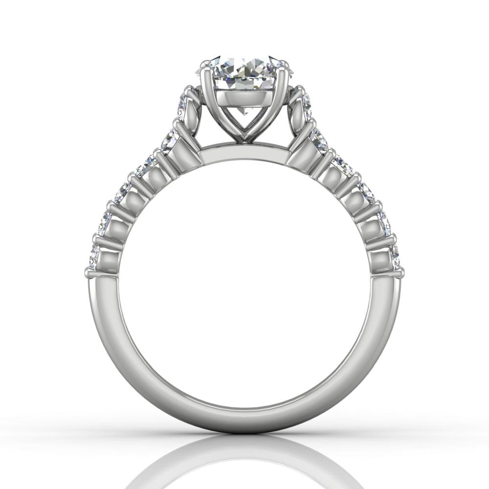 Vincents Fine Jewelry | Martin Flyer | Shared Prong Engagement Ring