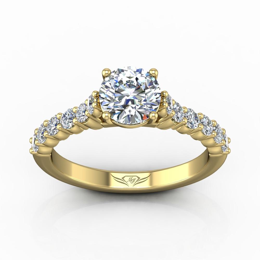 Vincents Fine Jewelry | Martin Flyer | Shared Prong Engagement Ring