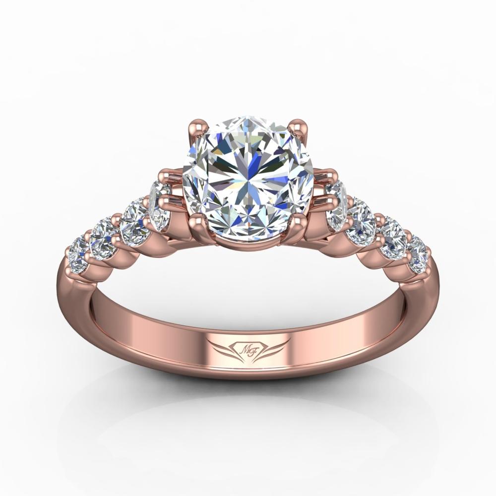 Vincents Fine Jewelry | Martin Flyer | Shared Prong Engagement Ring