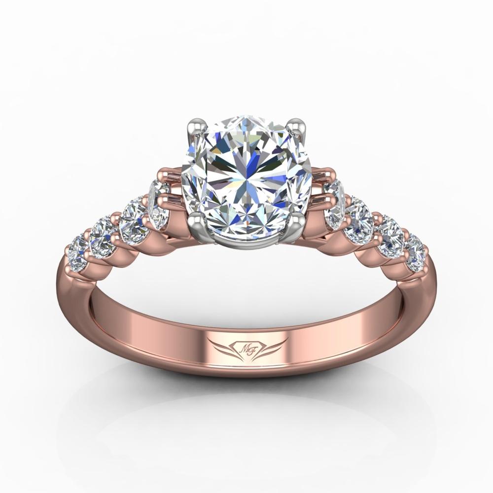 Vincents Fine Jewelry | Martin Flyer | Shared Prong Engagement Ring