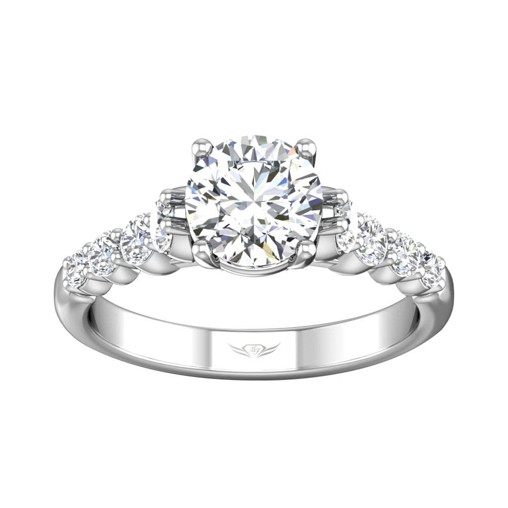 Vincents Fine Jewelry | Martin Flyer | Shared Prong Engagement Ring