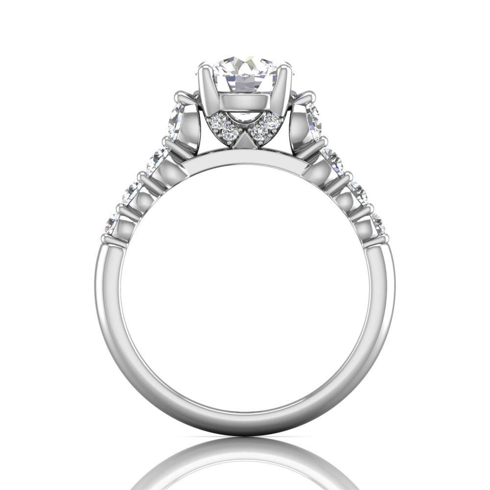 Vincents Fine Jewelry | Martin Flyer | Shared Prong Engagement Ring