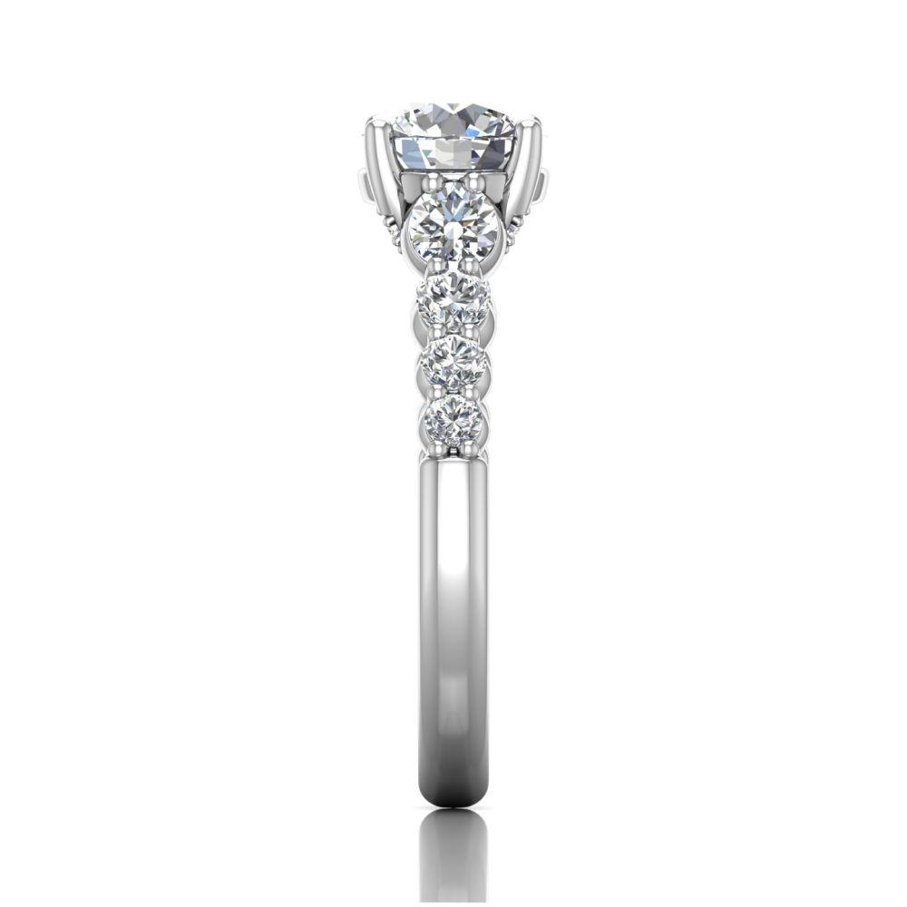 Vincents Fine Jewelry | Martin Flyer | Shared Prong Engagement Ring