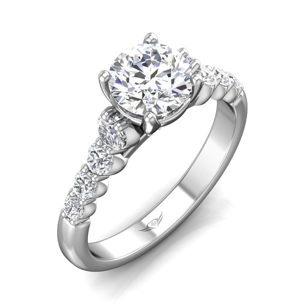 Vincents Fine Jewelry | Martin Flyer | Shared Prong Engagement Ring