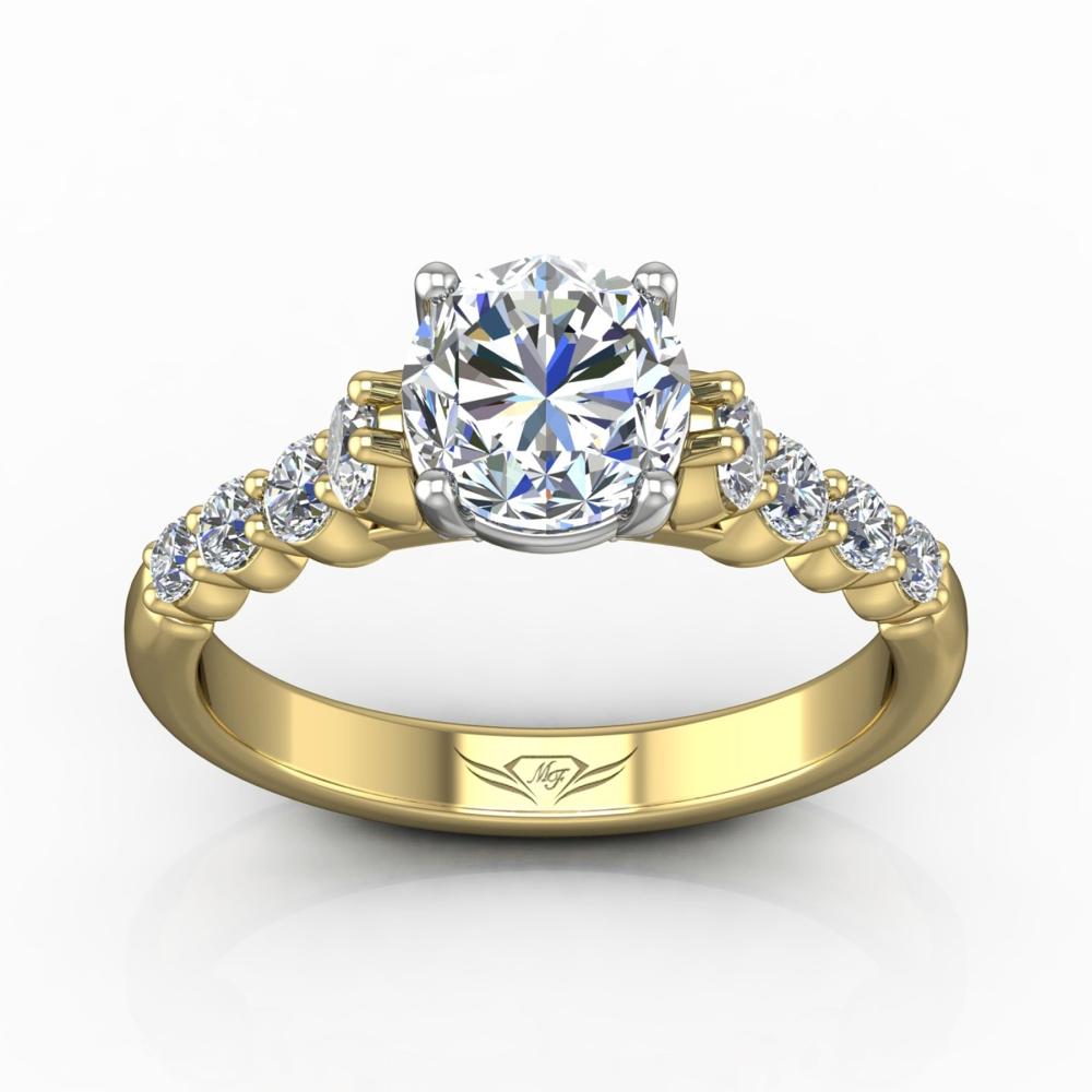 Vincents Fine Jewelry | Martin Flyer | Shared Prong Engagement Ring