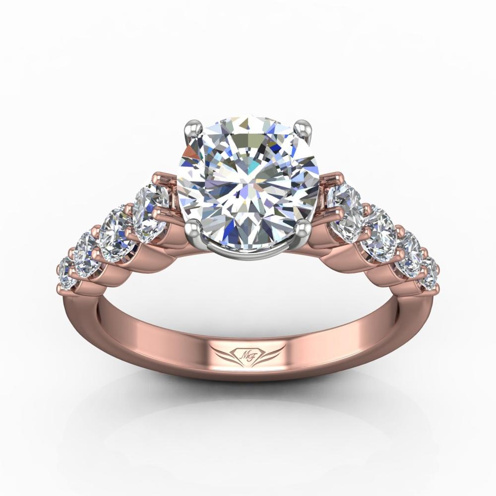 Vincents Fine Jewelry | Martin Flyer | Shared Prong Engagement Ring
