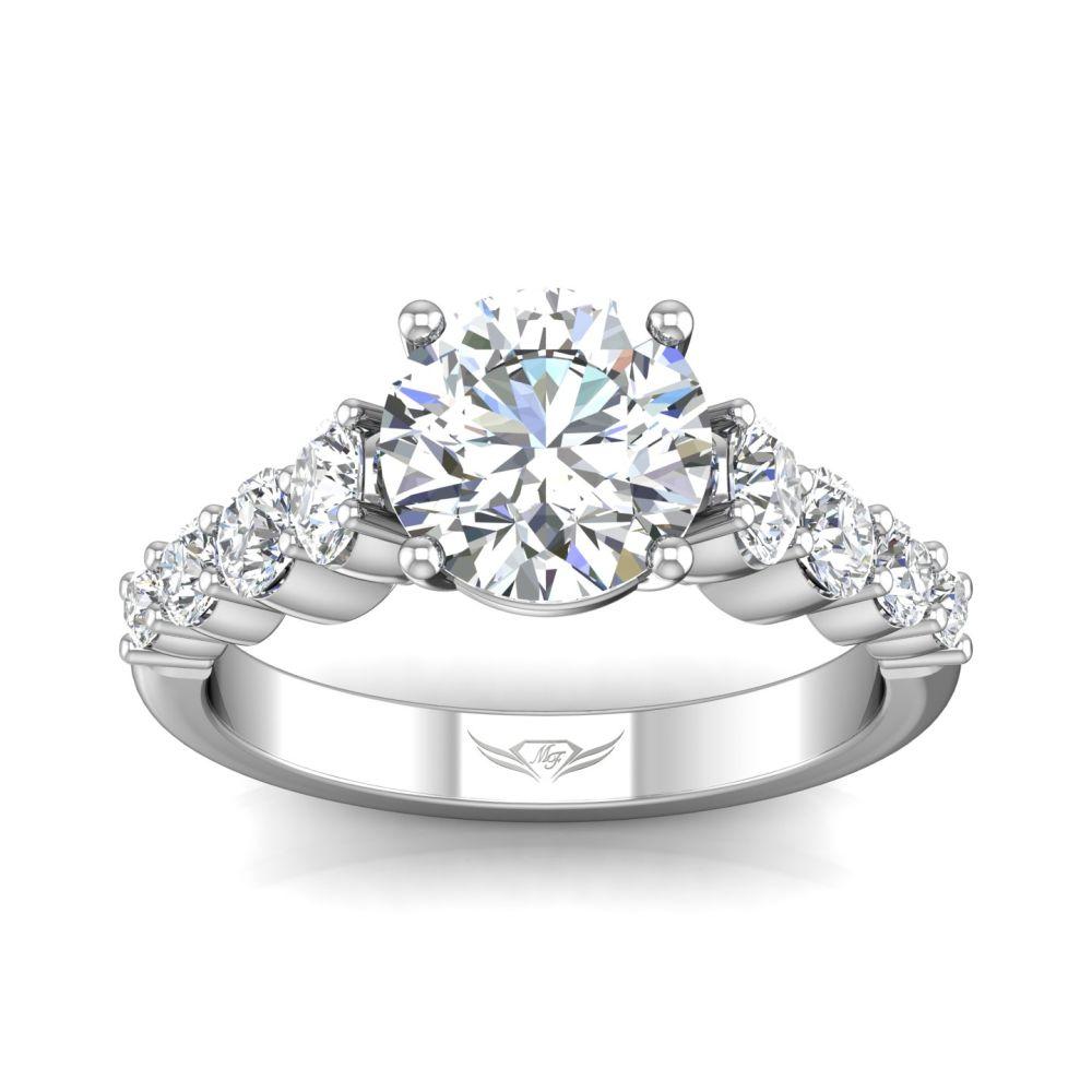 Vincents Fine Jewelry | Martin Flyer | Shared Prong Engagement Ring