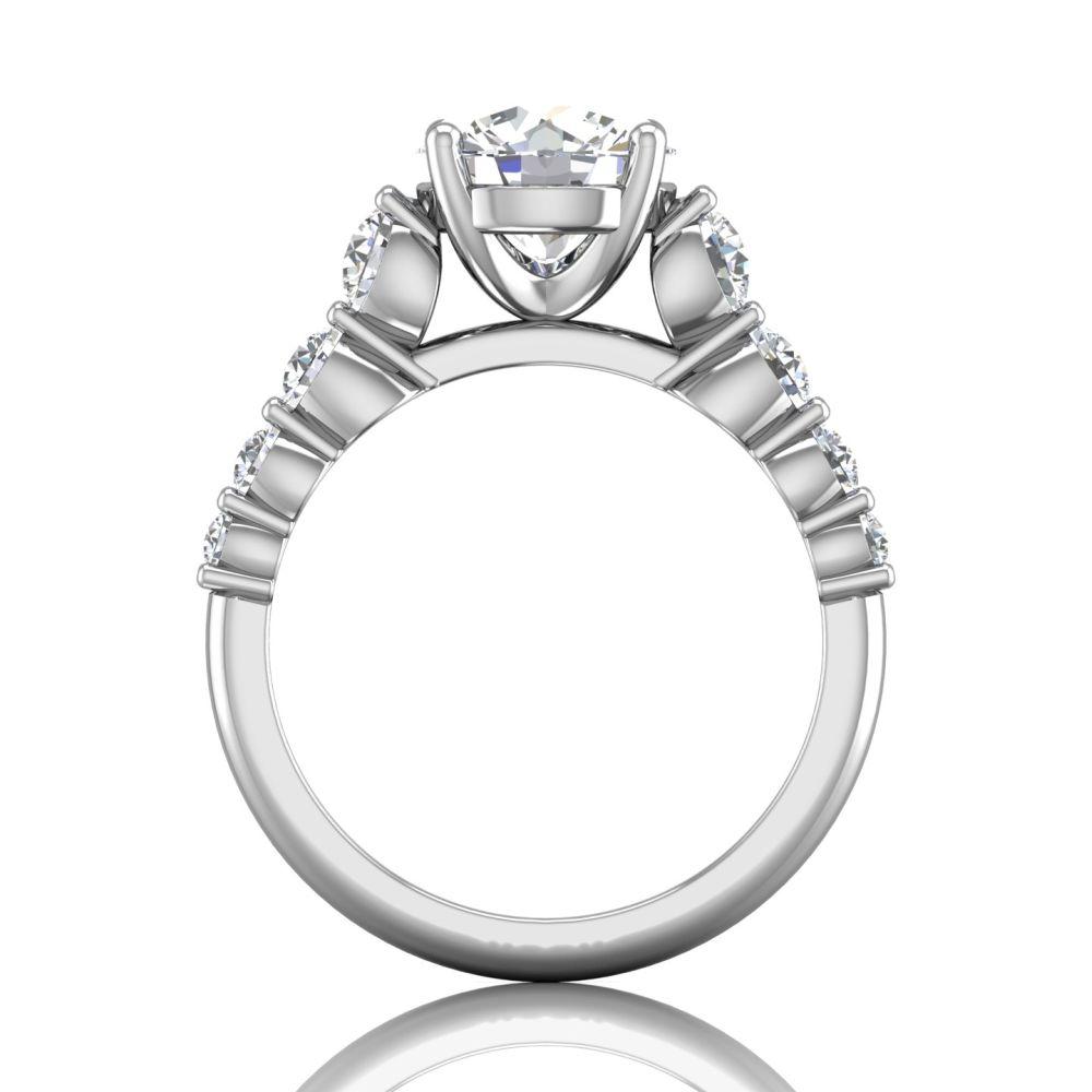 Vincents Fine Jewelry | Martin Flyer | Shared Prong Engagement Ring