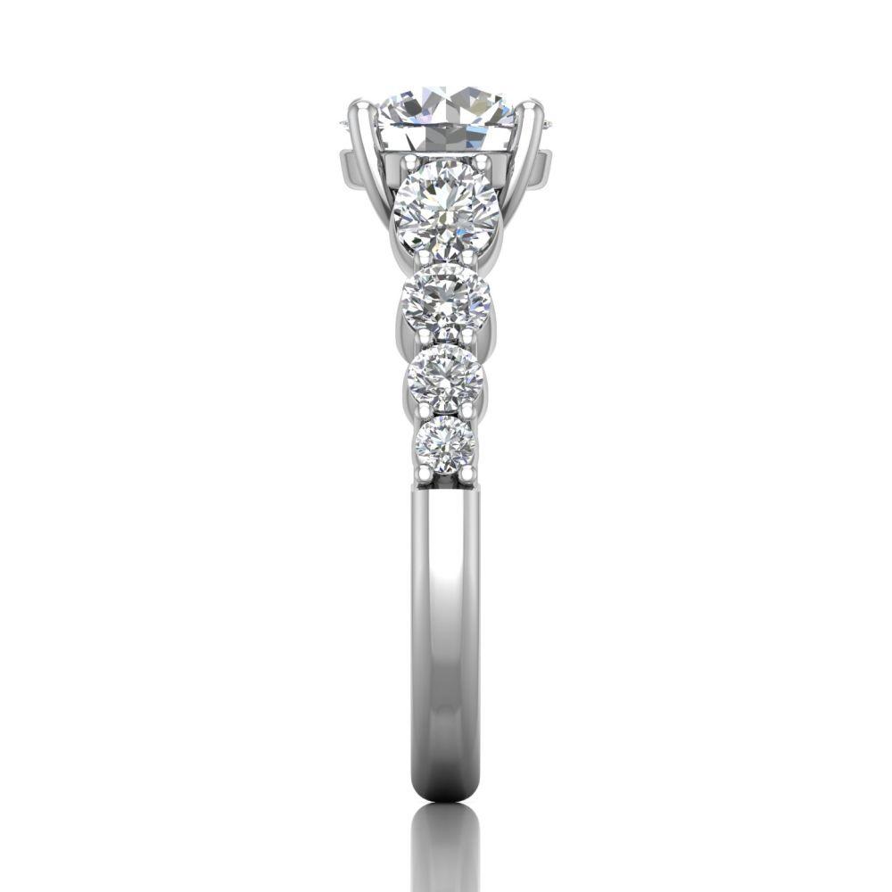 Vincents Fine Jewelry | Martin Flyer | Shared Prong Engagement Ring
