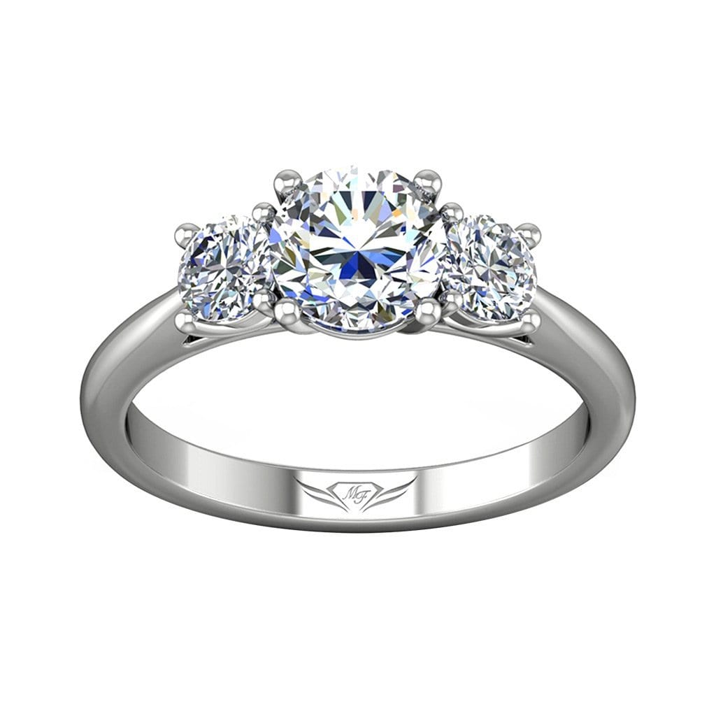 Vincents Fine Jewelry | Martin Flyer | Shared Prong Engagement Ring