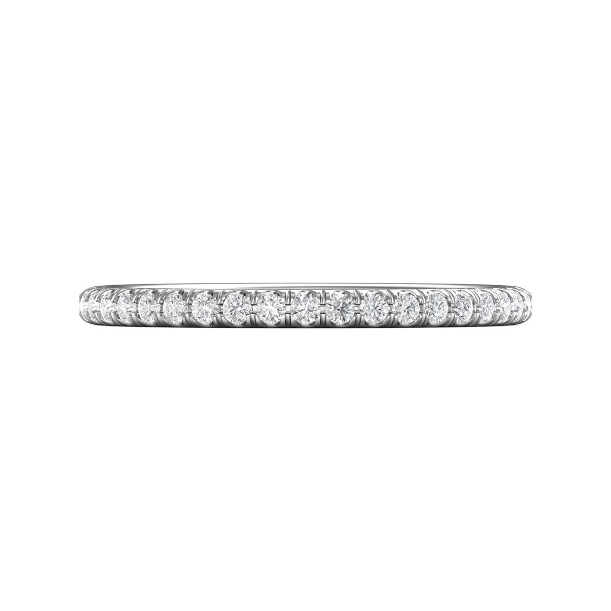 Vincents Fine Jewelry | Martin Flyer | Cutdown Micropave Eternity Wedding Band