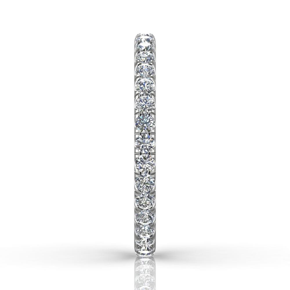 Vincents Fine Jewelry | Martin Flyer | Cutdown Micropave Eternity Wedding Band